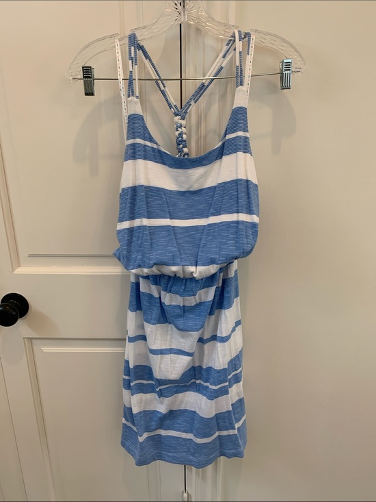 Lilly Pulitzer Dresses & Skirts - Lilly Pulitzer Blue and White Striped Mini Dress